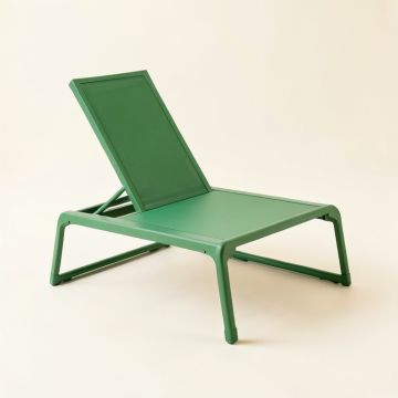 Hill Canyon Outdoor Lounge Chair - Green (synthetic illustration; no displayed measurements)