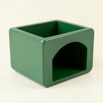 Pine Brook Empty Furniture-Style Litter Enclosure - Green (synthetic illustration; no displayed measurements)