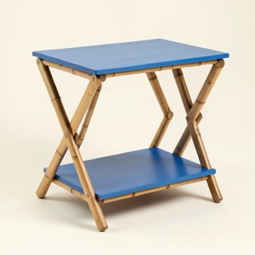 Summit Brook Side Table - Blue (synthetic illustration; no displayed measurements)