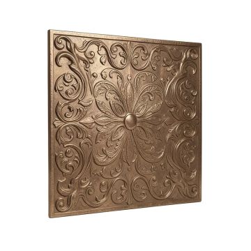 Luxuriant 12 '' X 16 '' Metal Decorative Mural Tile