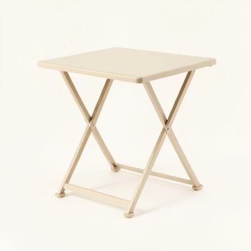 Bay Branch Compact Balcony Table - Beige (synthetic illustration; no displayed measurements)