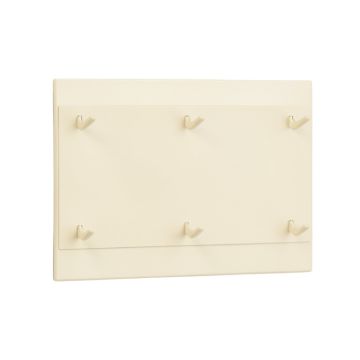 Meadow Crossing Empty Wall-Mounted Tool Organizer Panel - Ivory