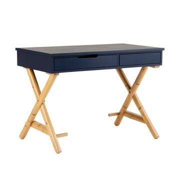 Olive Bridge Writing Desk - Navy