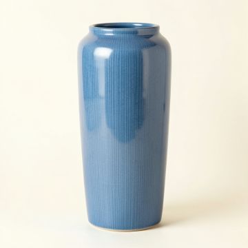 Slate Canyon Empty Decorative Vase - Blue (synthetic illustration; no displayed measurements)