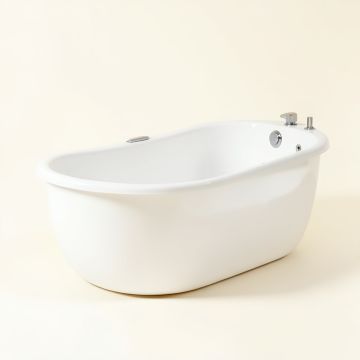 Bolera 71 '' X 32 '' Freestanding Soaking Bathtub (synthetic illustration; no displayed measurements)