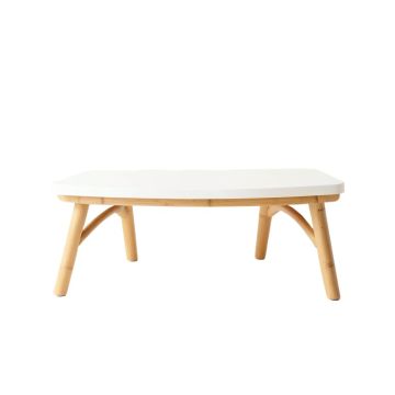 Moss Canyon Indoor Bench - White