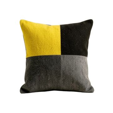Newington Bee Hook Wool Throw Pillow