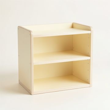Shore Bluff Low Toy Storage Unit - Cream (synthetic illustration; no displayed measurements)