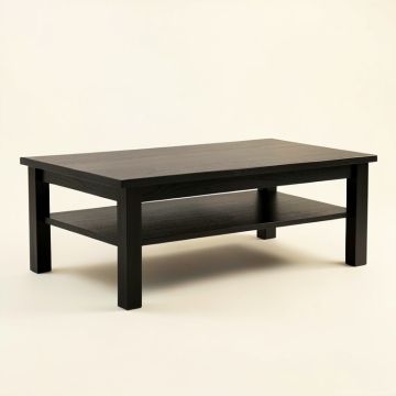 Heath Brook Coffee Table - Black (synthetic illustration; no displayed measurements)