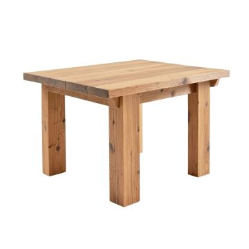 Industrial Solid Wood Dining Table