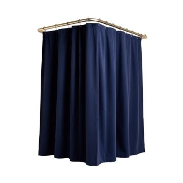 Ships Wheel Shower Curtain Set + Hooks