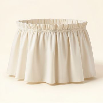 Gearheart Wrap Around Solid Ruffled 140 Thread Count 15 '' Bed Skirt (synthetic illustration; no displayed measurements)