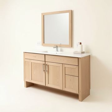 Dussault 72 '' Double Bathroom Vanity Set (synthetic illustration; no displayed measurements)