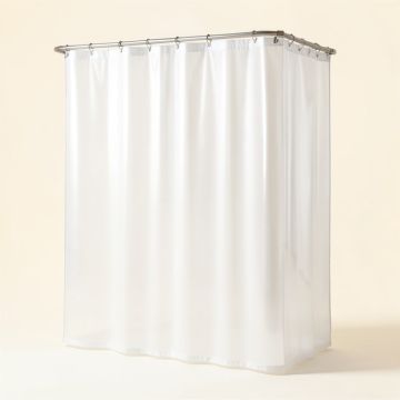 Hardnett Pockets Vinyl Single Shower Curtain (synthetic illustration; no displayed measurements)