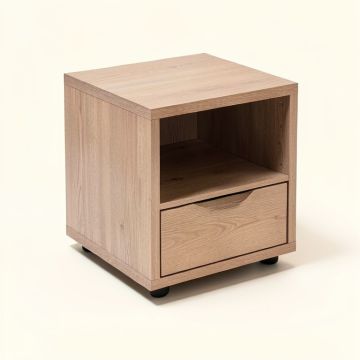Vaness End Table With Storage (synthetic illustration; no displayed measurements)