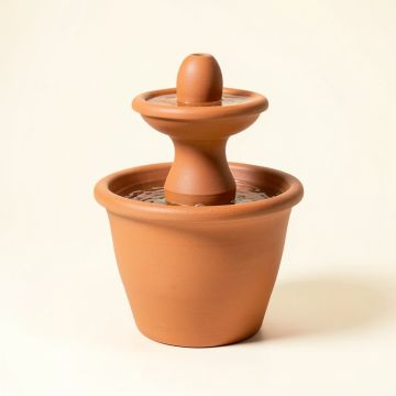 Koolscapes Pottery Solar Fountain (synthetic illustration; no displayed measurements)