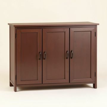 3-Door Cabinet (synthetic illustration; no displayed measurements)