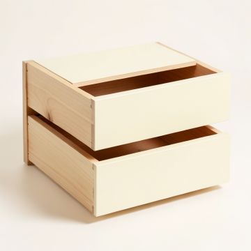 Heath Fold Under-Desk Drawer Unit - Cream (synthetic illustration; no displayed measurements)