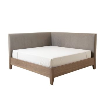 Knobel Luxe Upholstered Platform Bed