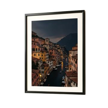 Dark Side Of Portovenere Framed Photographic Print