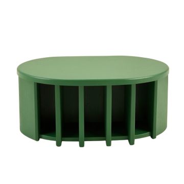 Spruce Brook Shoe Storage Bench - Green