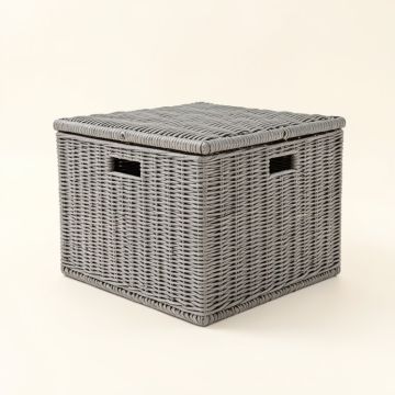 Rattan Deck Box (synthetic illustration; no displayed measurements)