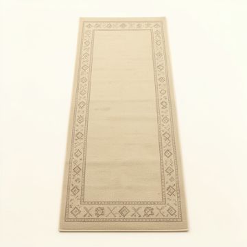 Field Bluff Narrow Runner Rug - Beige (synthetic illustration; no displayed measurements)