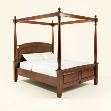Four Poster Bed (synthetic illustration; no displayed measurements)