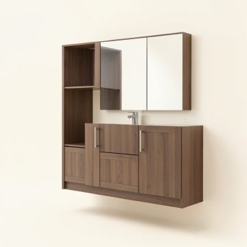 Chianti 16 '' Wall-Mounted Single Bathroom Vanity (synthetic illustration; no displayed measurements)