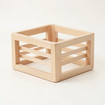 Cove Bluff Empty Furniture-Style Pet Crate - Beige (synthetic illustration; no displayed measurements)