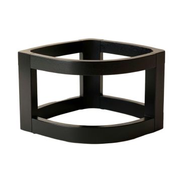 Ash Branch Empty Furniture-Style Pet Crate - Black