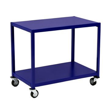 Ridge Brook Empty Rolling Workshop Cart - Navy