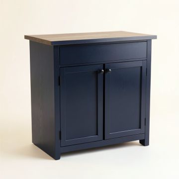 Spruce Bridge Freestanding Laundry Folding Counter - Navy (synthetic illustration; no displayed measurements)