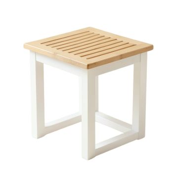 Harbor Crossing Compact Balcony Table - White