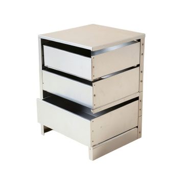 3 Tier Compact Kitchen Cabinet Pull Out Drawer