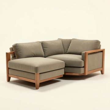 Steinway 103 '' Wide Sofa & Chaise (synthetic illustration; no displayed measurements)