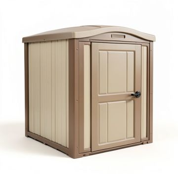 Factor 8 Ft. W X 6 Ft. D Plastic Storage Shed (synthetic illustration; no displayed measurements)