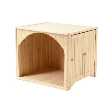 Glen Canyon Empty Furniture-Style Litter Enclosure - Ivory
