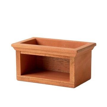 Cliff Branch Empty Raised Planter - Terracotta