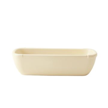 Rowan Brook Empty Railing Planter With Integral Brackets - Ivory (synthetic illustration; no displayed measurements)