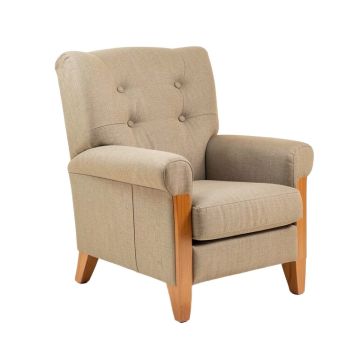 Gaetan 32.5 '' Wide Tufted Wingback Chair