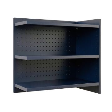 Dune Bluff Empty Wall-Mounted Tool Organizer Panel - Navy
