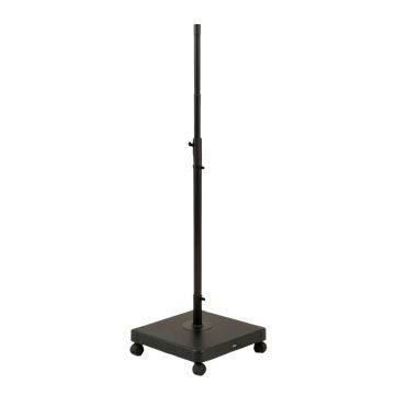 220 Lbs Patio Cantilever Umbrella Base Sand/Water Filled Square Umbrella Stand With Wheels