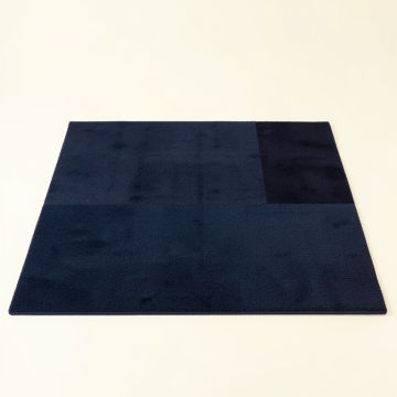 Briar Bend Rectangular Area Rug - Navy (synthetic illustration; no displayed measurements)