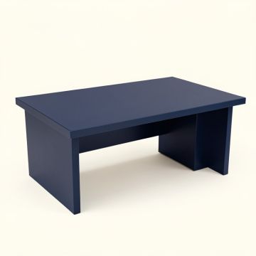 Meadow Bridge Desktop Monitor Riser - Navy (synthetic illustration; no displayed measurements)