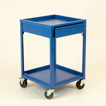 Summit Canyon Empty Rolling Workshop Cart - Blue (synthetic illustration; no displayed measurements)