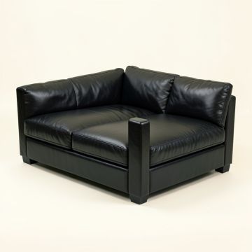 Guiterrez 71.3 '' Faux Leather Pillow Top Arm Sleeper (synthetic illustration; no displayed measurements)