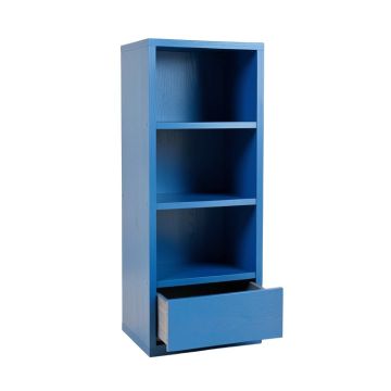 Wren Crest Narrow Cubby Tower - Blue