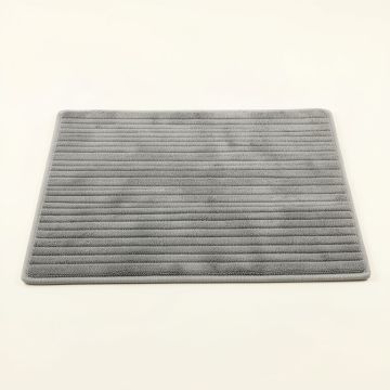 Elm Bend Bath Mat - Gray (synthetic illustration; no displayed measurements)