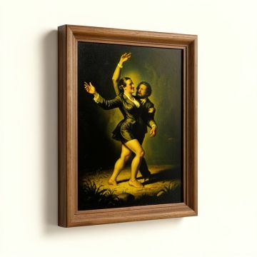 Dance Of Youth By Pablo Picasso - Picture Frame Painting Print On Paper (synthetic illustration; no displayed measurements)